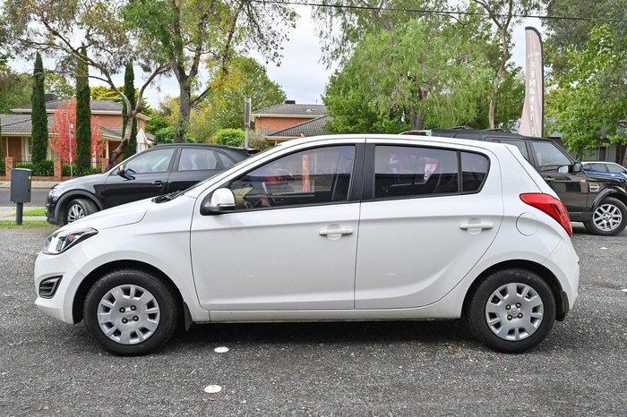 2014 Hyundai i20 Active PB MY15 Coral White