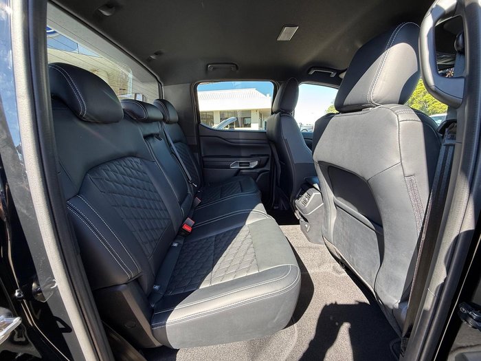 2025 Ford Ranger Platinum MY25.25 4X4 Dual Range Shadow Black
