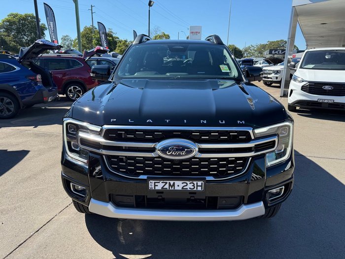 2025 Ford Ranger Platinum MY25.25 4X4 Dual Range Shadow Black
