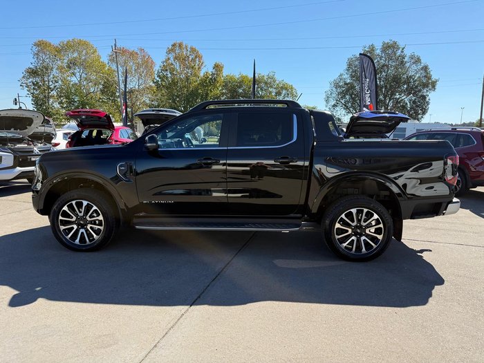 2025 Ford Ranger Platinum MY25.25 4X4 Dual Range Shadow Black