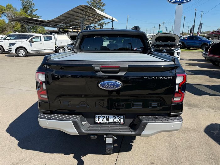 2025 Ford Ranger Platinum MY25.25 4X4 Dual Range Shadow Black