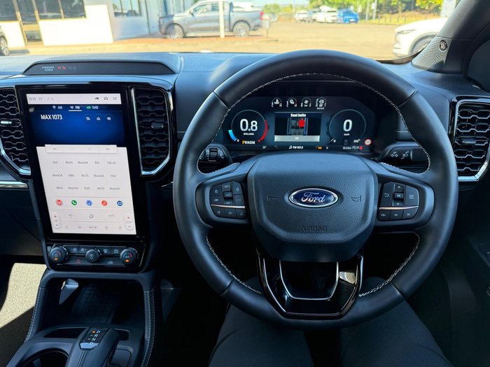 2025 Ford Ranger Platinum MY25.25 4X4 Dual Range Shadow Black