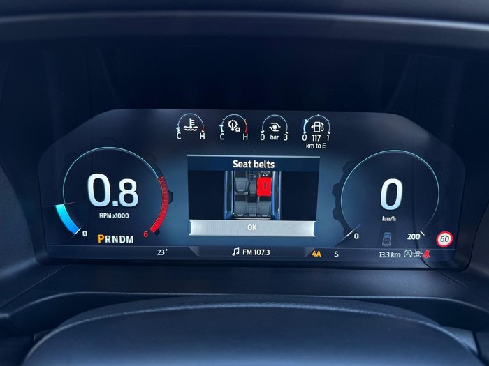 2025 Ford Ranger Platinum MY25.25 4X4 Dual Range Shadow Black