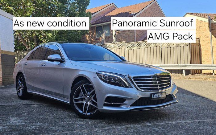 2015 Mercedes-Benz S-Class S350 d W222 Iridium Silver