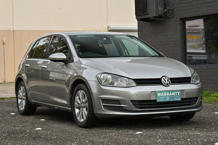 2014 Volkswagen Golf 90TSI Comfortline 7 MY14 Reflex Silver