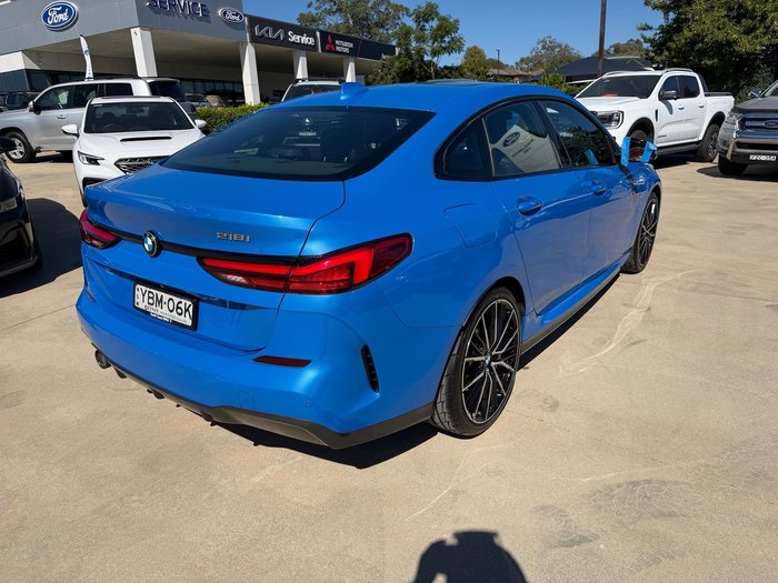 2020 BMW 2 Series 218i M Sport F44 Misano Blue