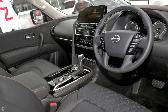 2026 Nissan Patrol Warrior Y62 MY26 4X4 Dual Range Moonstone White