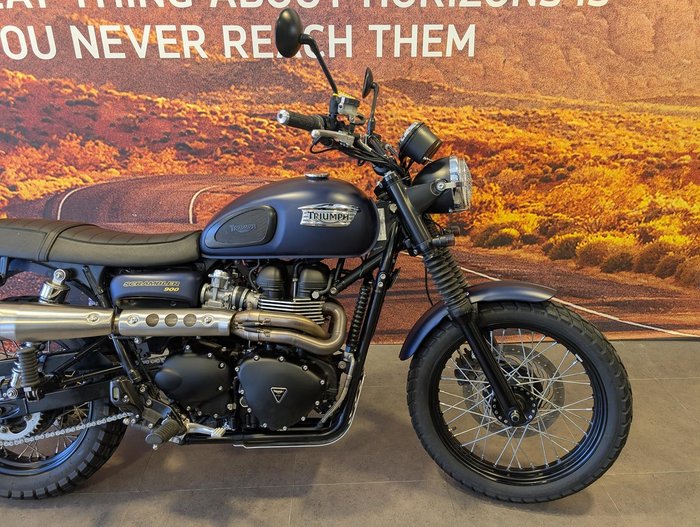 2016 Triumph Scrambler Scrambler Blue