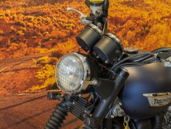 2016 Triumph Scrambler Scrambler Blue