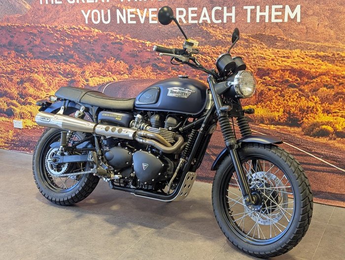 2016 Triumph Scrambler Scrambler Blue