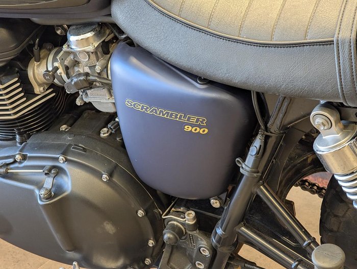 2016 Triumph Scrambler Scrambler Blue