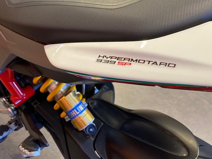 2017 Ducati Hypermotard 939 SP Hypermotard Red