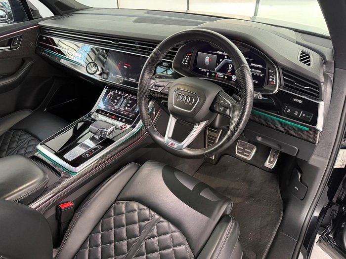 2021 Audi SQ7 TDI 4M MY21 Four Wheel Drive Orca Black