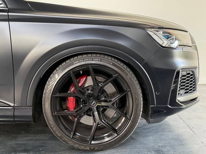2021 Audi SQ7 TDI 4M MY21 Four Wheel Drive Orca Black