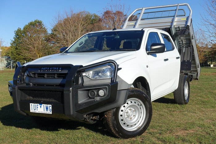 2021 Isuzu D-MAX SX MY21 4X4 Dual Range Mineral White