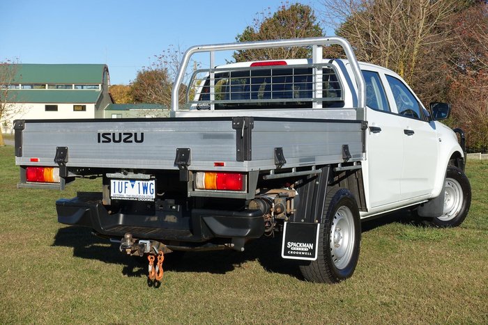 2021 Isuzu D-MAX SX MY21 4X4 Dual Range Mineral White