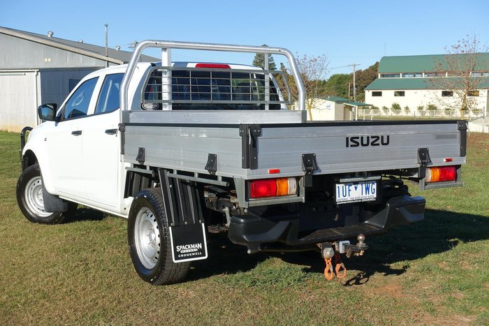 2021 Isuzu D-MAX SX MY21 4X4 Dual Range Mineral White