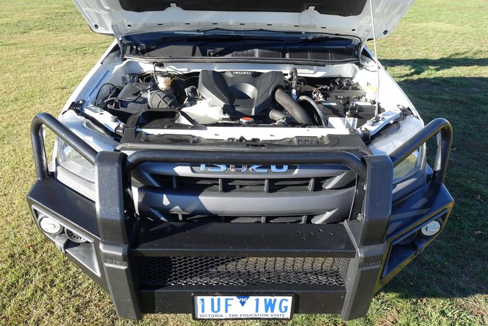 2021 Isuzu D-MAX SX MY21 4X4 Dual Range Mineral White