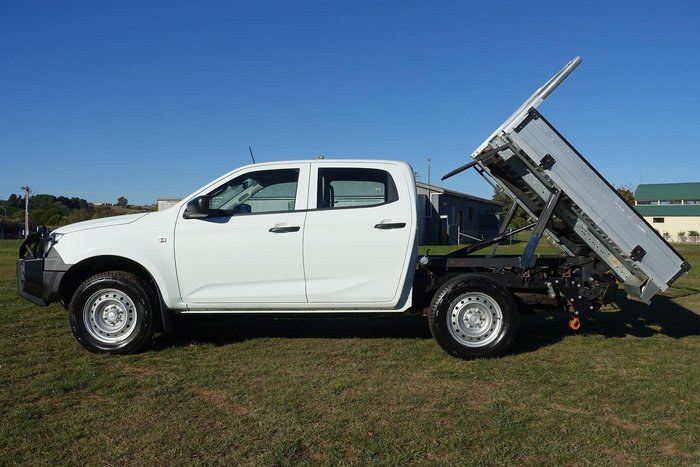 2021 Isuzu D-MAX SX MY21 4X4 Dual Range Mineral White