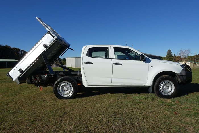 2021 Isuzu D-MAX SX MY21 4X4 Dual Range Mineral White