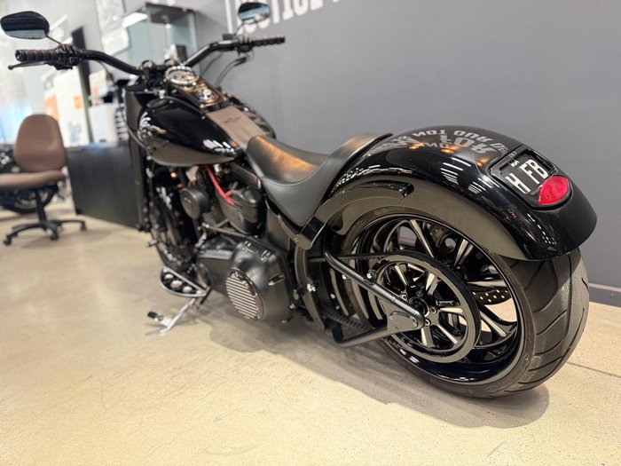 2009 Harley-Davidson Fat Boy Lo 1584 (FLSTFB) Softail Black