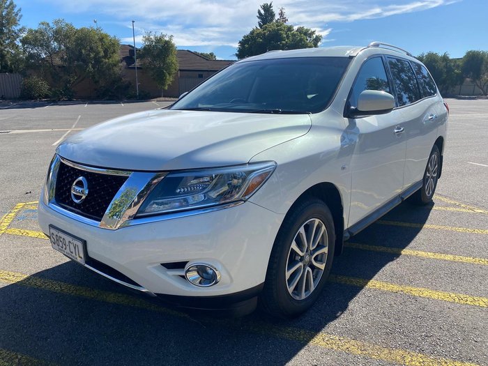 2013 Nissan Pathfinder ST R52 MY14 Alpine White