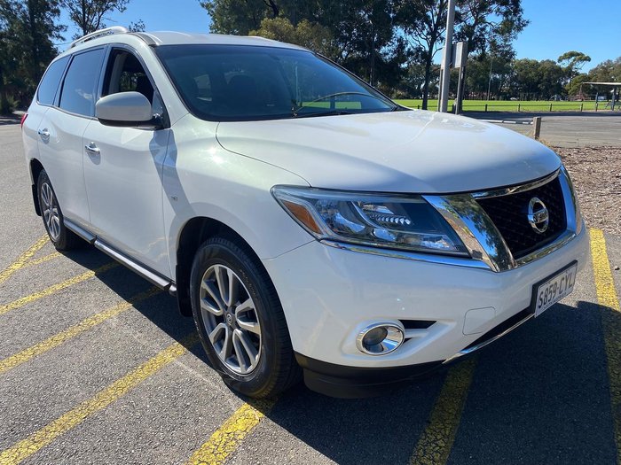 2013 Nissan Pathfinder ST R52 MY14 Alpine White