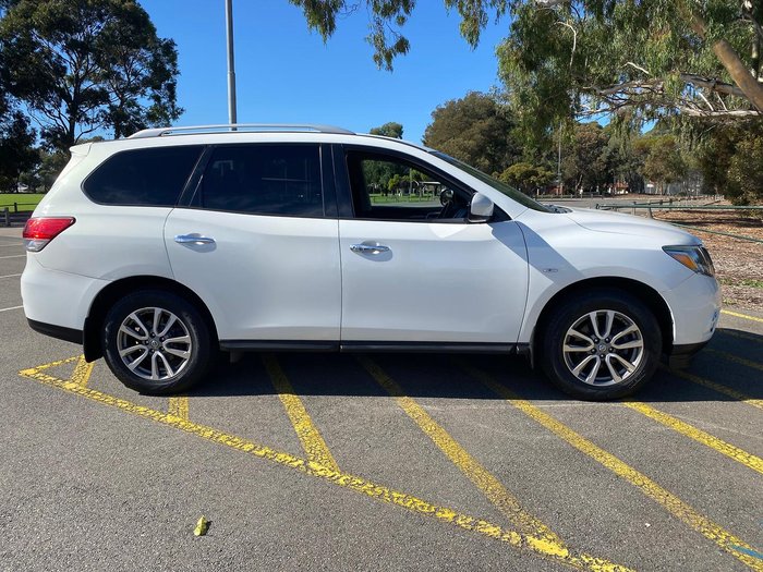 2013 Nissan Pathfinder ST R52 MY14 Alpine White