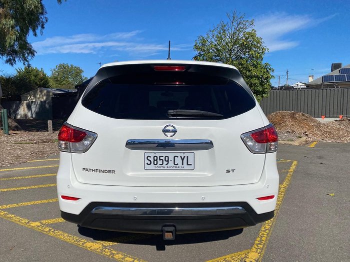 2013 Nissan Pathfinder ST R52 MY14 Alpine White
