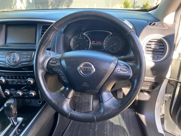 2013 Nissan Pathfinder ST R52 MY14 Alpine White