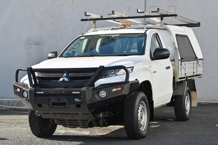 2019 Mitsubishi Triton GLX MR MY19 4x2 White