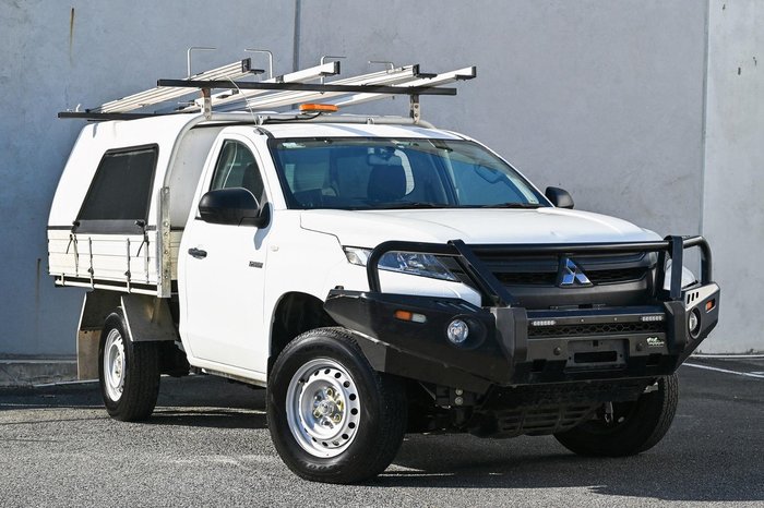 2019 Mitsubishi Triton GLX MR MY19 4x2 White