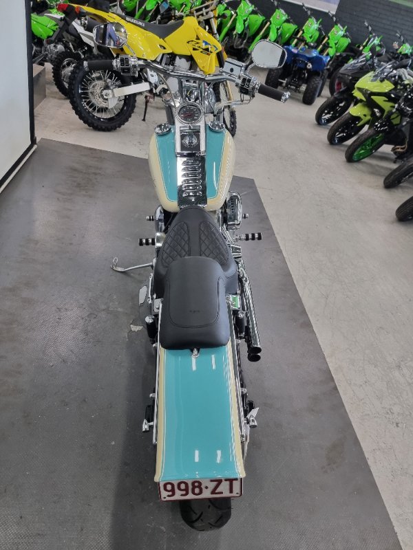 1996 Harley-davidson FXSTC SOFTAIL CUSTOM TURQUOISE BLUE