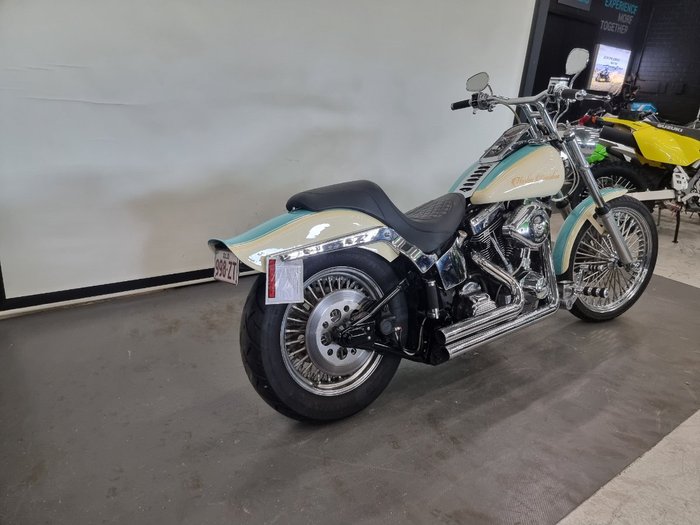 1996 Harley-davidson FXSTC SOFTAIL CUSTOM TURQUOISE BLUE