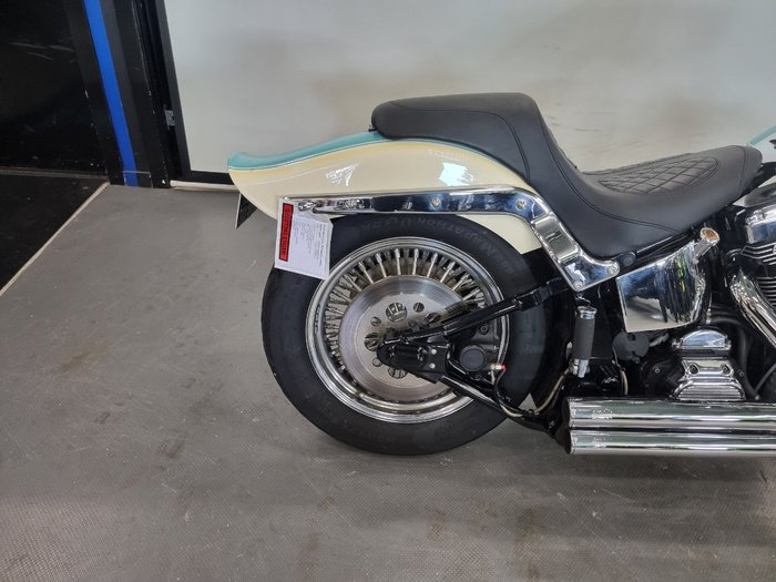 1996 Harley-davidson FXSTC SOFTAIL CUSTOM TURQUOISE BLUE