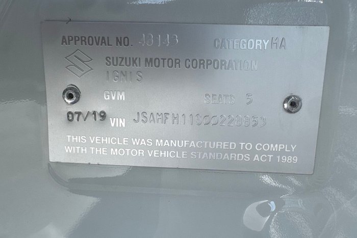 2019 Suzuki Ignis GL