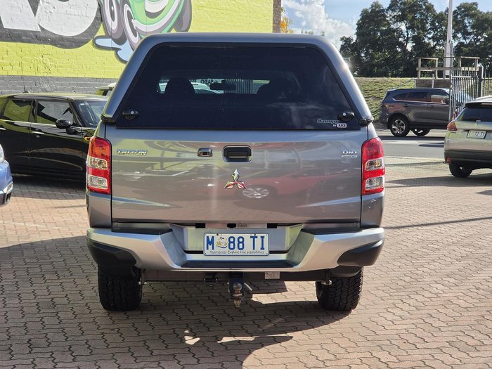 2018 Mitsubishi Triton GLX+ MQ MY18 4X4 Dual Range Sterling Silver