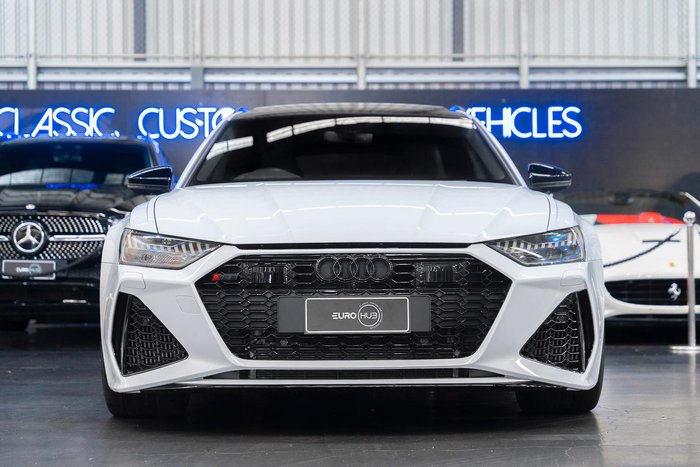 2023 Audi RS6 Performance C8 MY23 Four Wheel Drive Glacier White