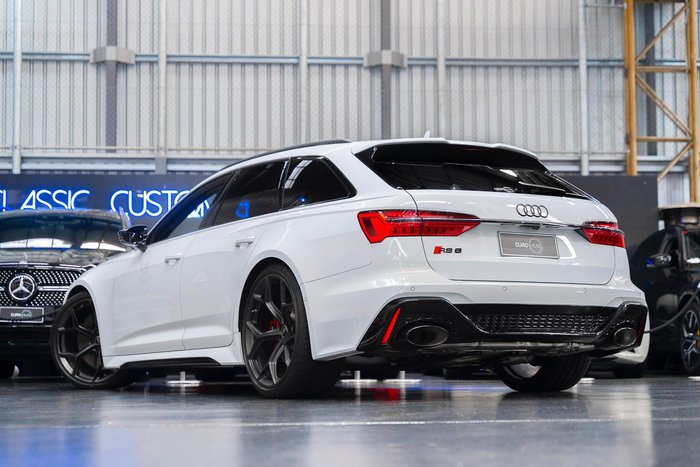 2023 Audi RS6 Performance C8 MY23 Four Wheel Drive Glacier White