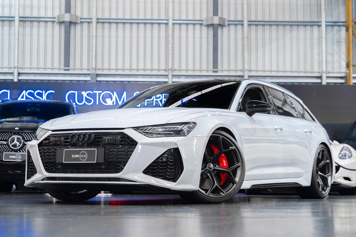 2023 Audi RS6 Performance C8 MY23 Four Wheel Drive Glacier White