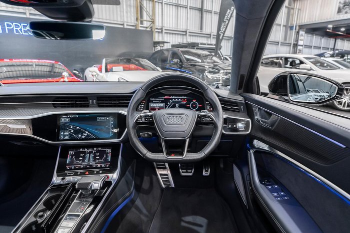 2023 Audi RS6 Performance C8 MY23 Four Wheel Drive Glacier White