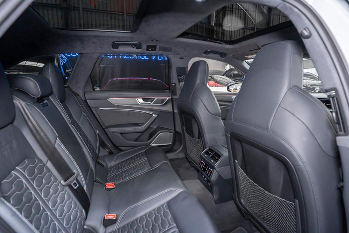 2023 Audi RS6 Performance C8 MY23 Four Wheel Drive Glacier White