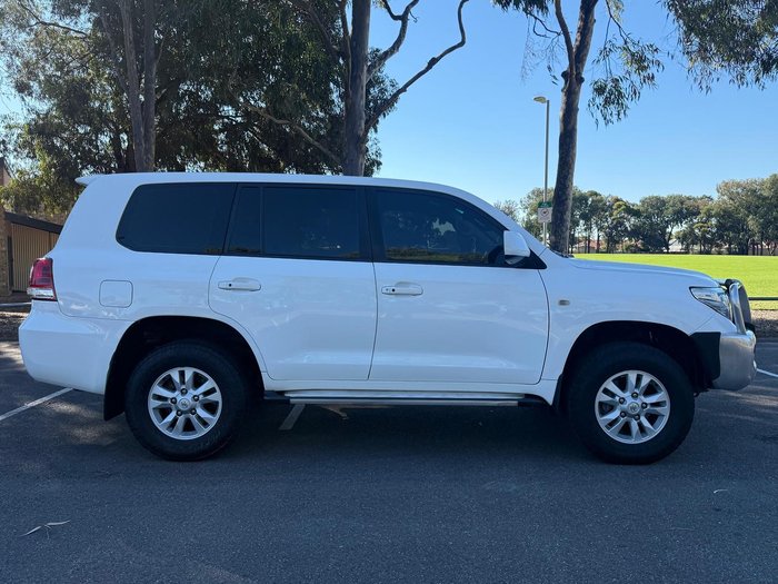 2008 Toyota Landcruiser GXL VDJ200R 4X4 Constant Glacier White