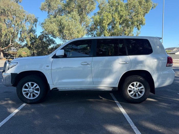 2008 Toyota Landcruiser GXL VDJ200R 4X4 Constant Glacier White