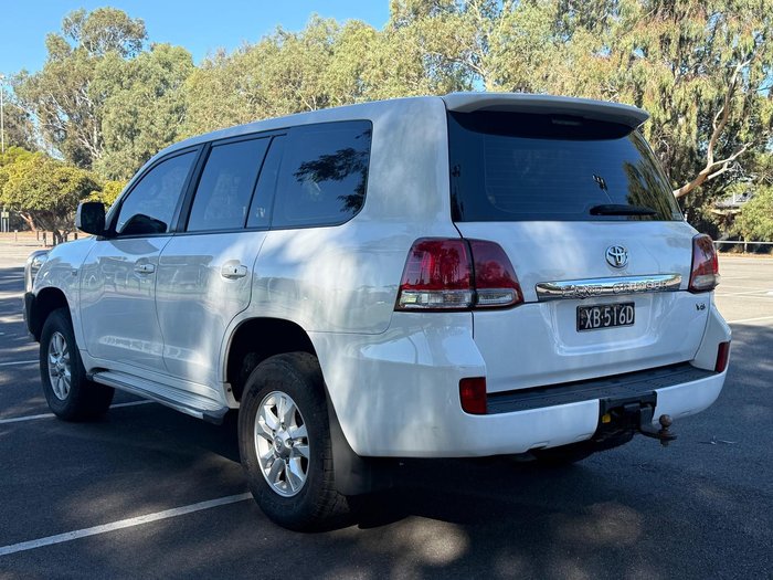 2008 Toyota Landcruiser GXL VDJ200R 4X4 Constant Glacier White