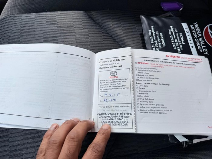 2012 Toyota RAV4 CV ACA38R MY12 4x2 Grey