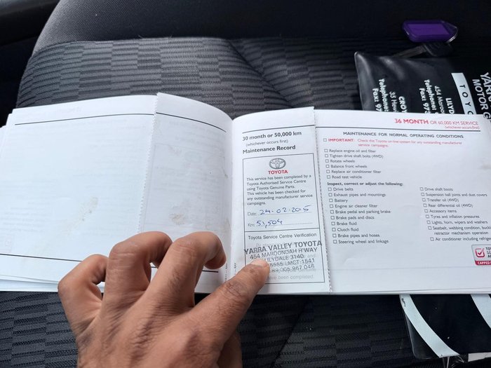 2012 Toyota RAV4 CV ACA38R MY12 4x2 Grey