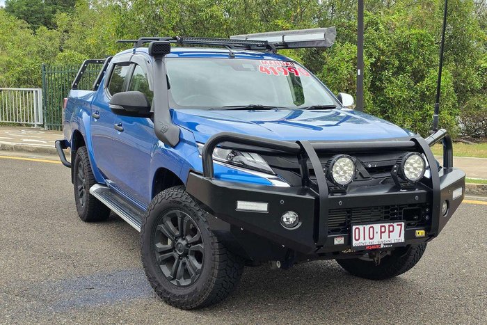 2022 Mitsubishi Triton GLS MR MY22.5 4X4 Dual Range Impulse Blue