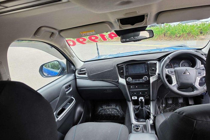 2022 Mitsubishi Triton GLS MR MY22.5 4X4 Dual Range Impulse Blue