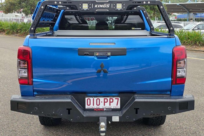 2022 Mitsubishi Triton GLS MR MY22.5 4X4 Dual Range Impulse Blue